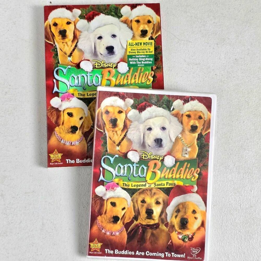 Disney Santa Buddies The Legend of Santa Paws DVD